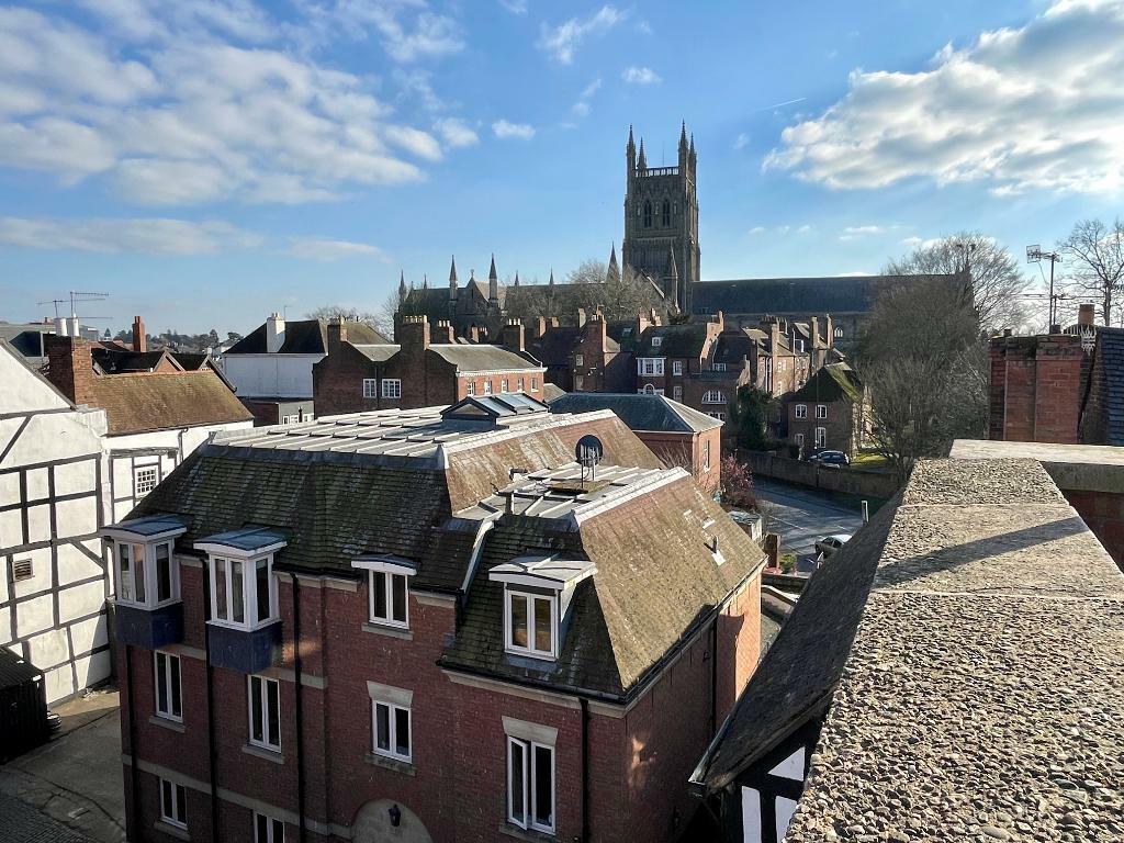 Terrace views of Worcester Cathedral