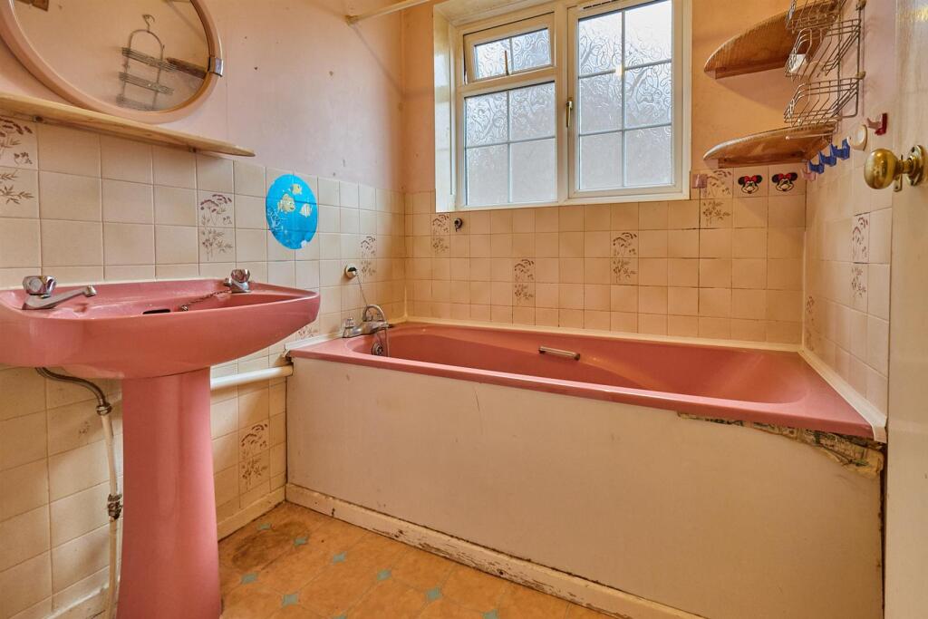 Bathroom to side