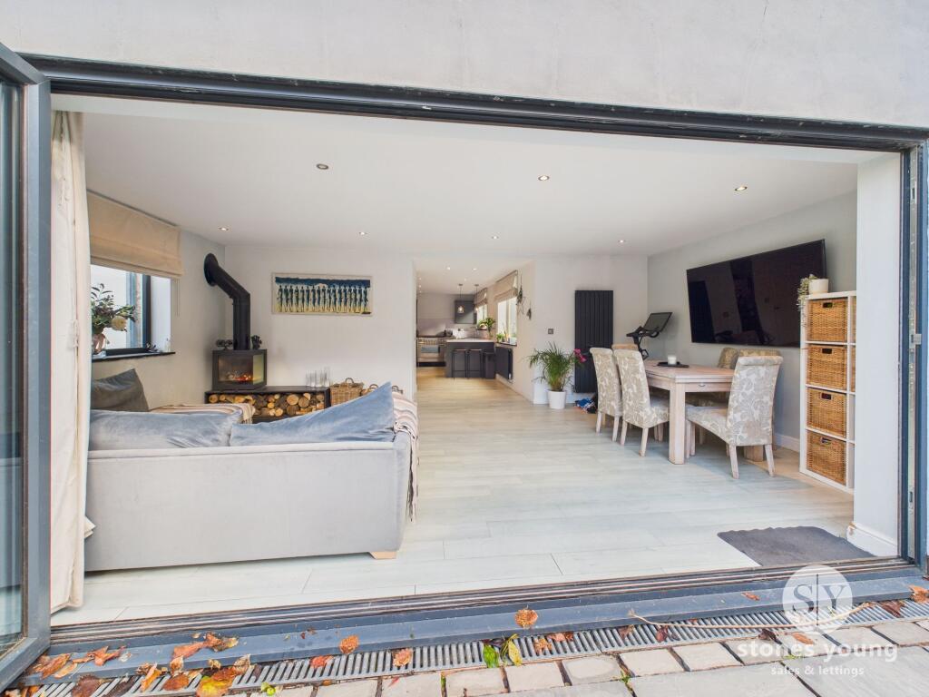 Open Extended Living Dining Room