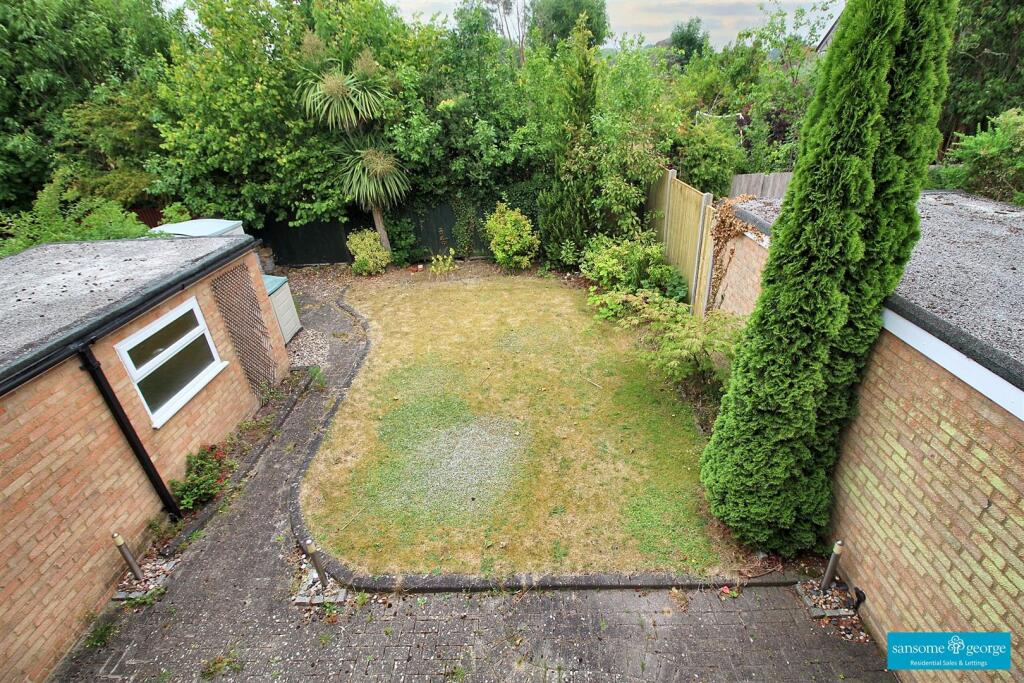 View of Rear Garden from Bedroom 3