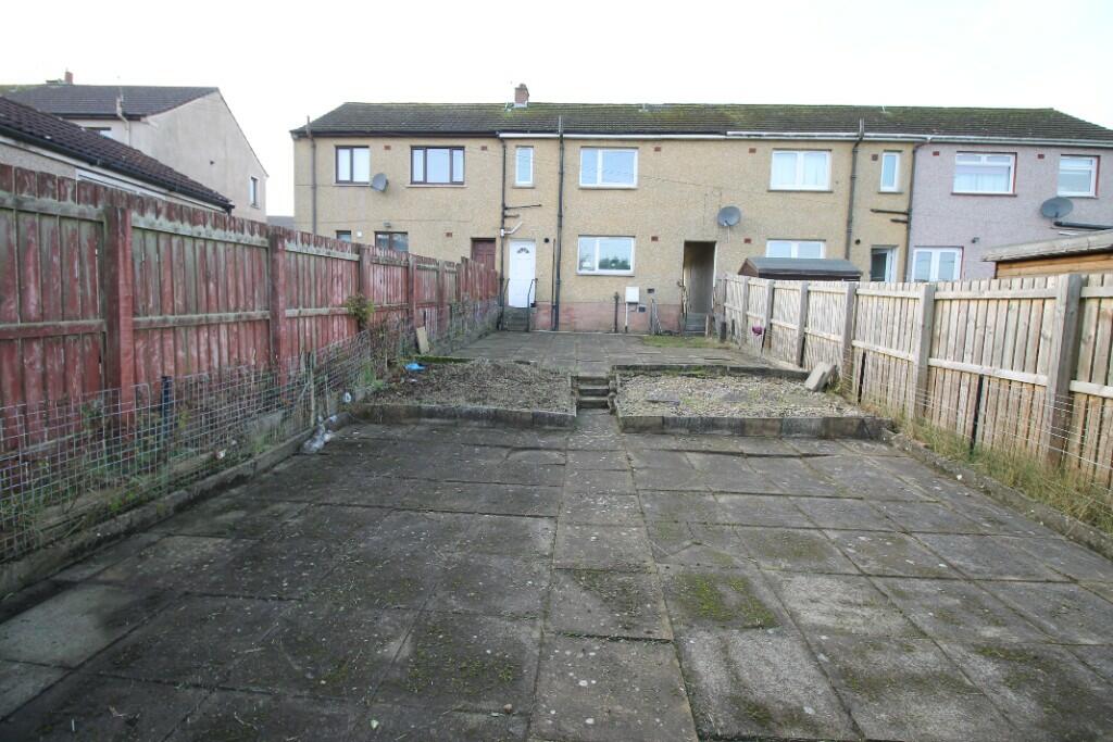 Rear of property