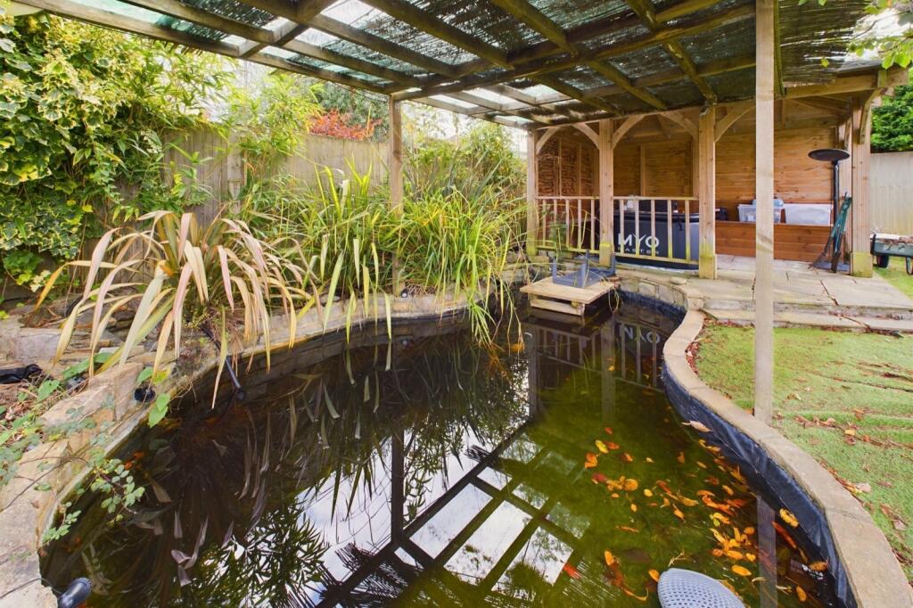 Pond/Decking Area