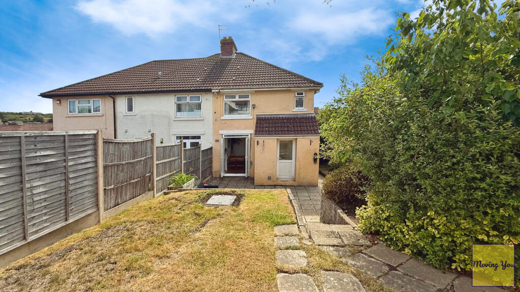 Rear of the property