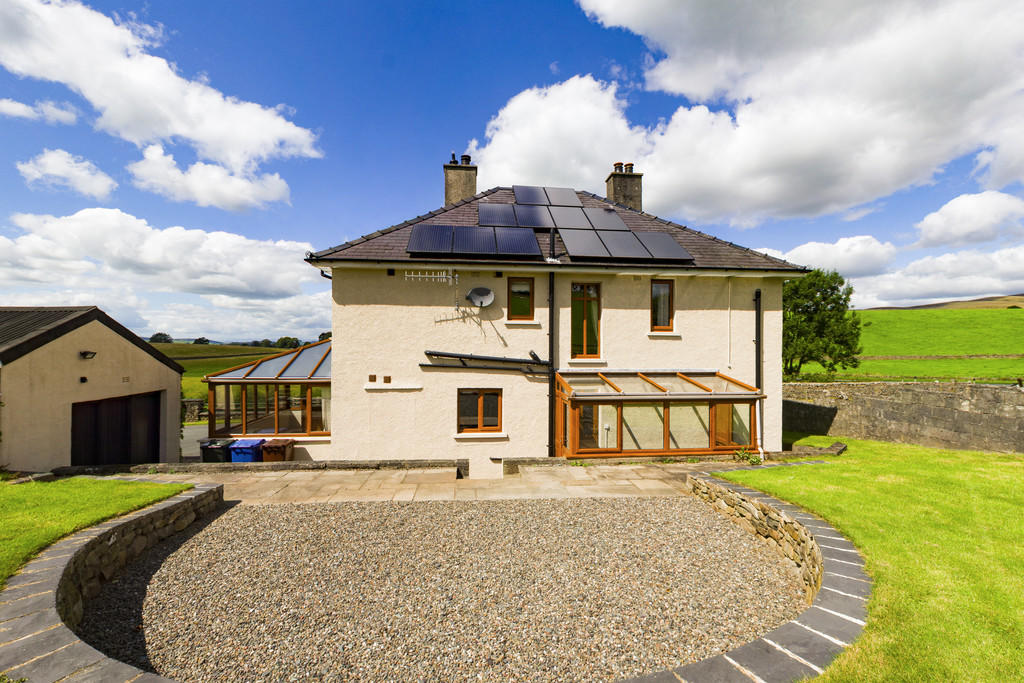 Rear of Property ...
