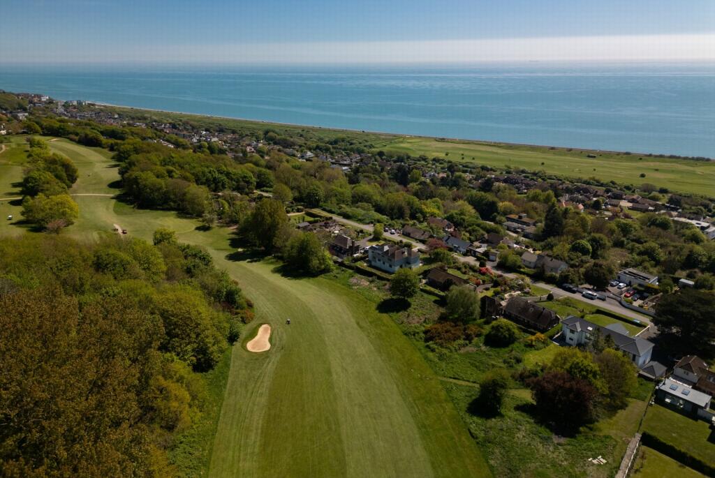 From the golf course