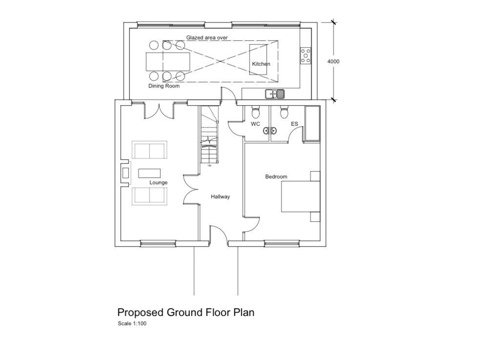 Proposed Ground Floor (New Build)