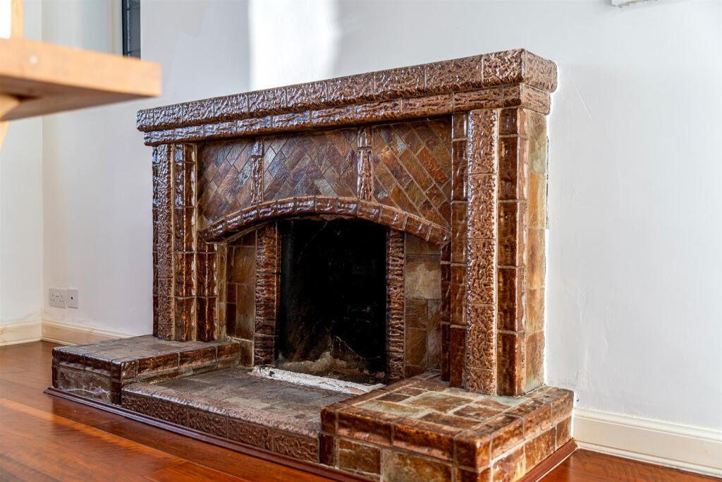 Dining Room Fireplace Feature