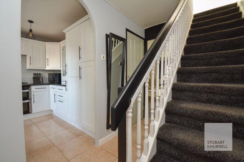 Hallway with Stairs 