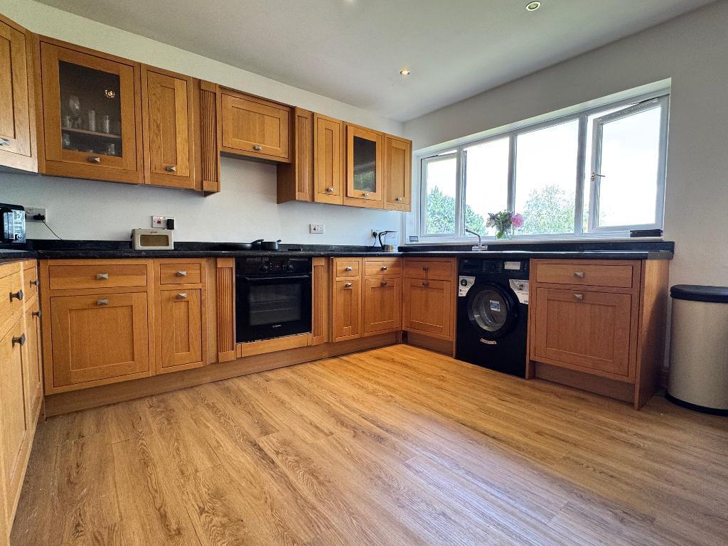 Fully fitted kitchen with amazing views