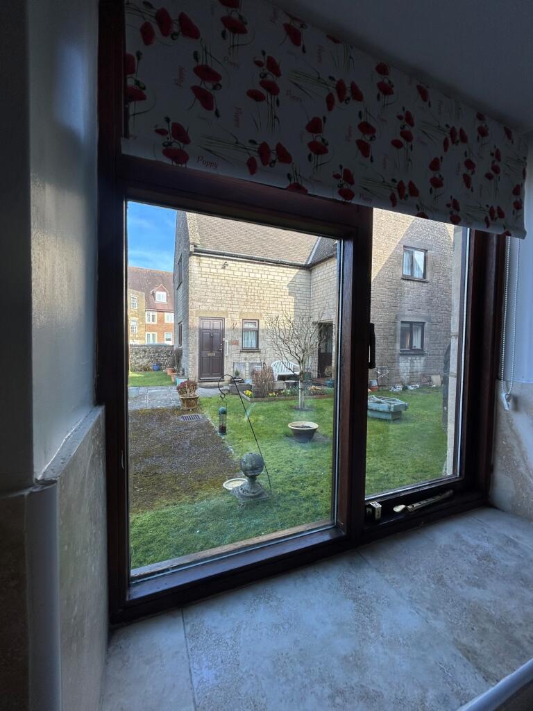 View from kitchen