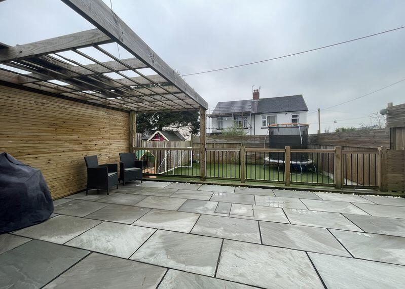Rear Patio &amp; Garden 