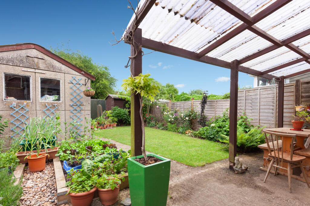 Rear garden