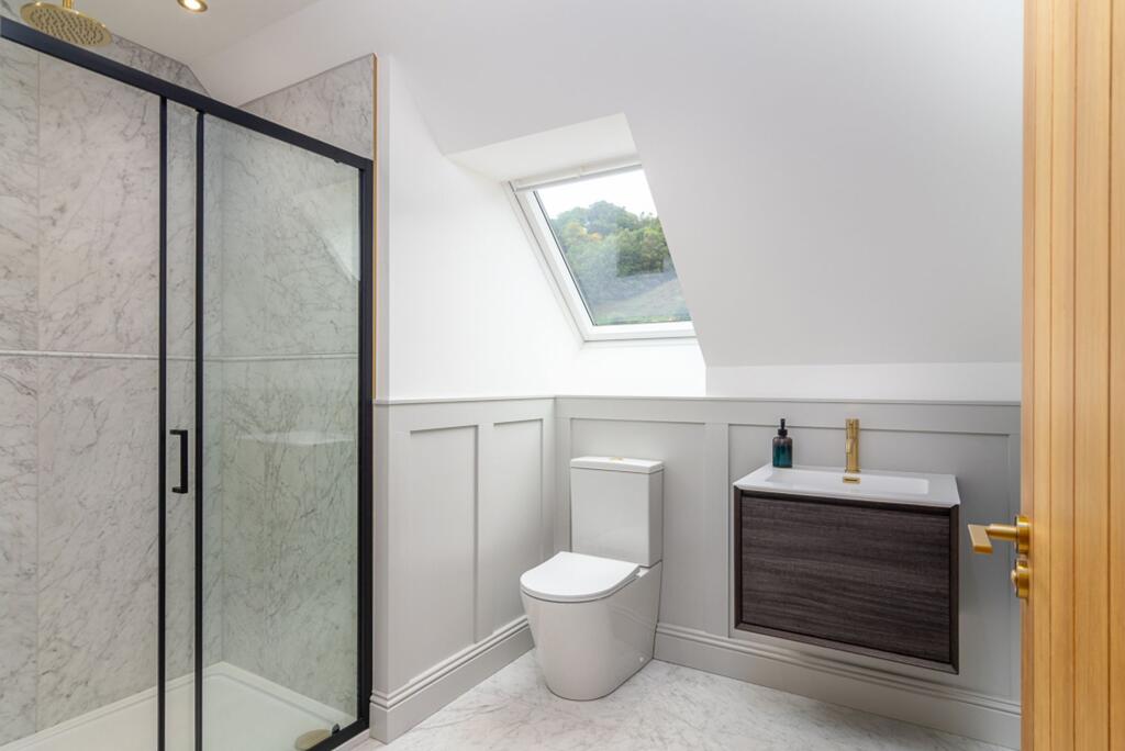 Upstairs shower room