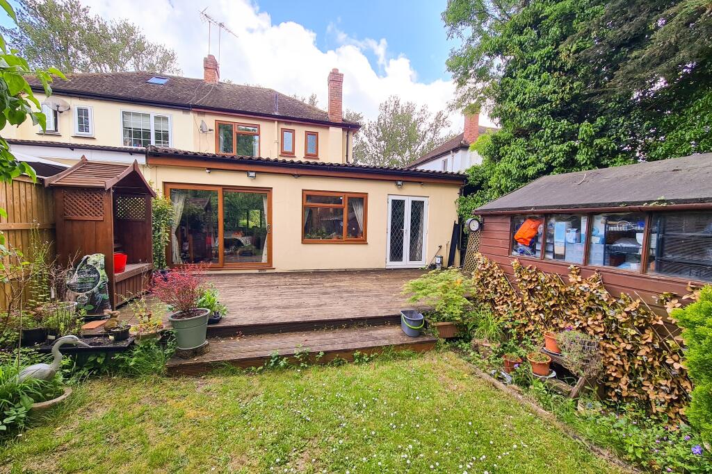Rear of Property