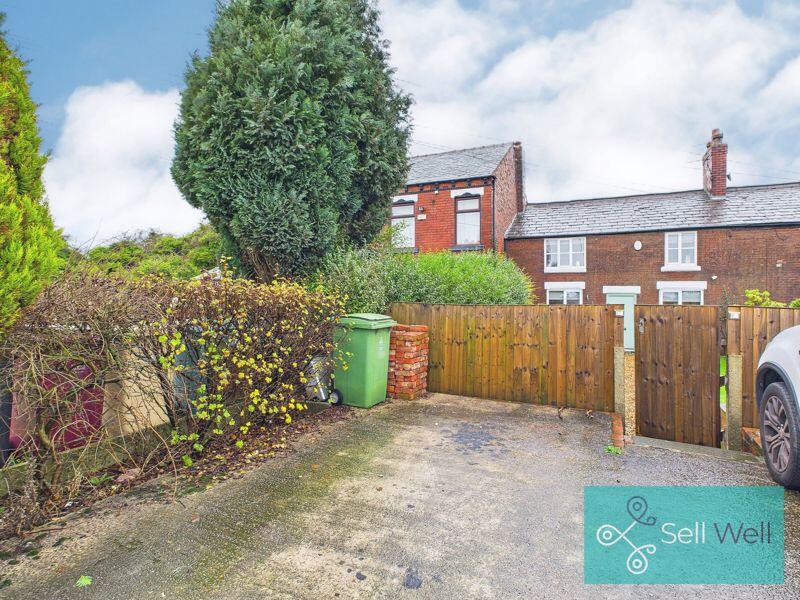 Private Front Parking Area with Gated...