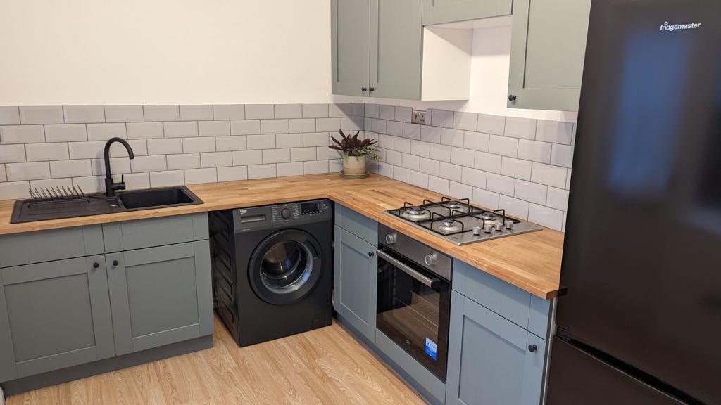 Newly fitted kitchen