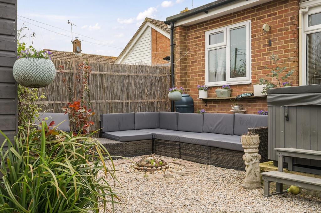 Outdoor Seating Area in Garden
