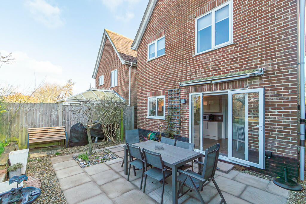 Rear of Property