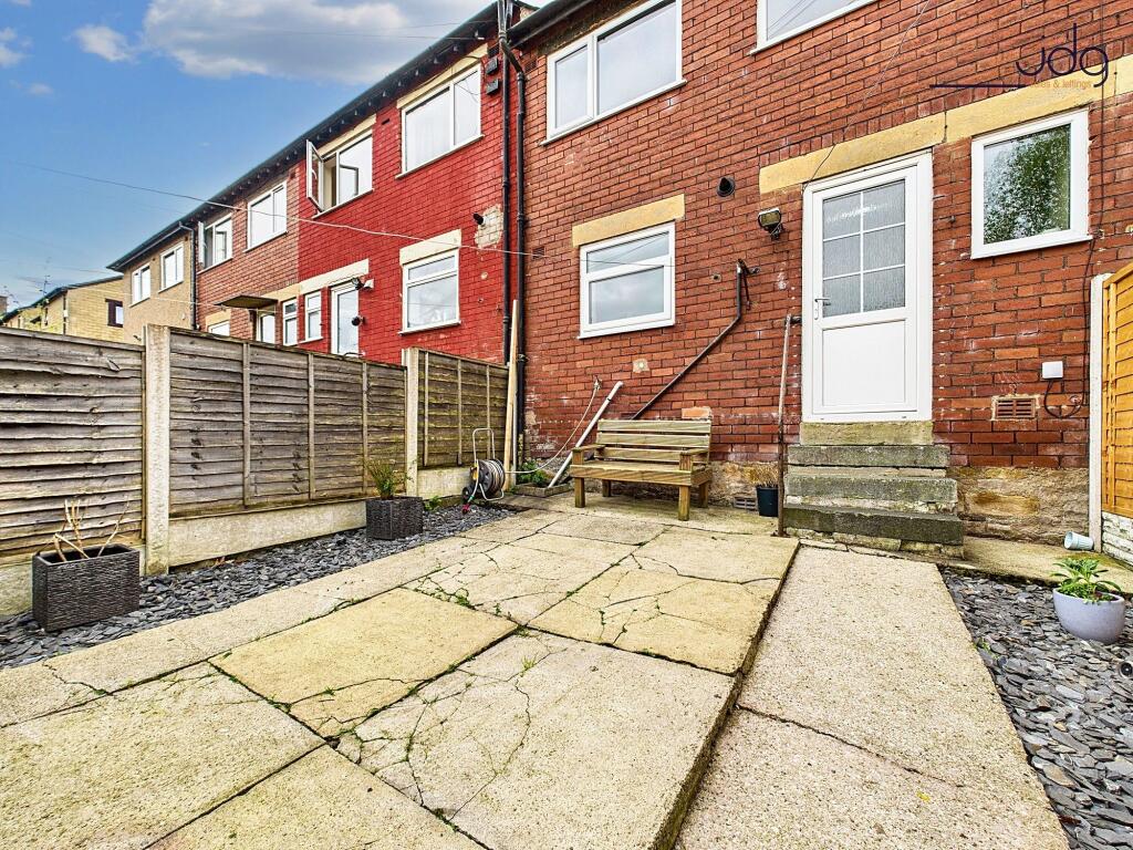 Rear of the property