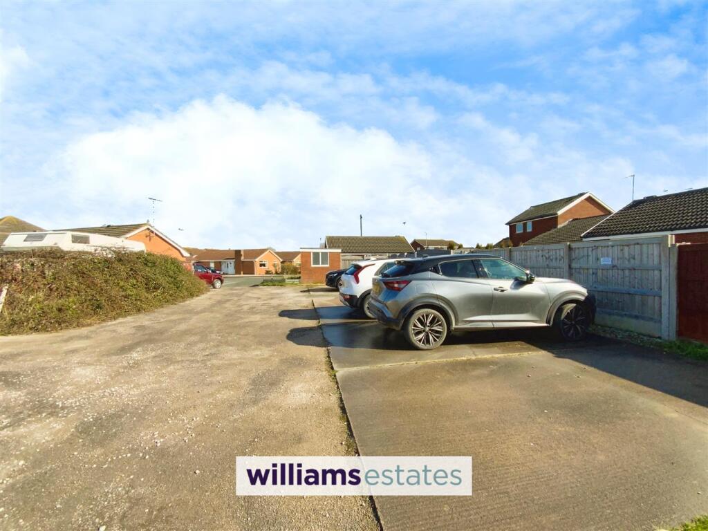 allocated parking area