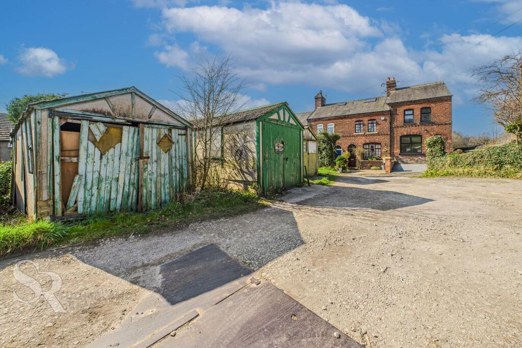 Garage and Access Road