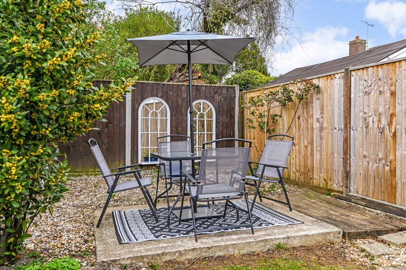 Seating Area At Rear of Garden
