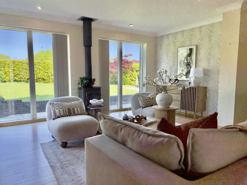 Open plan living space