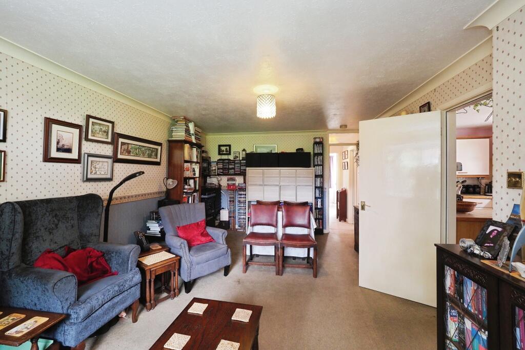 Large lounge and dining space