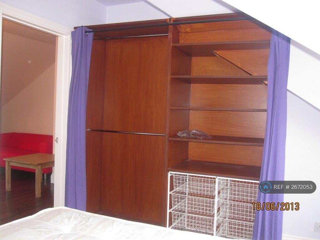 Bedroom Cupboard (Curtains Now Changed To Black)