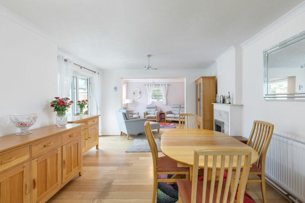 Dining and living room