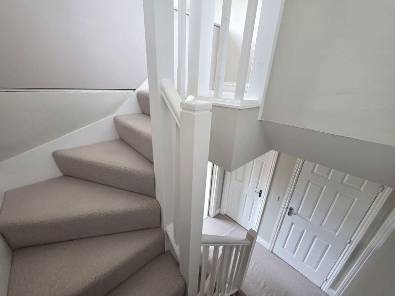 Stairs To The Second Floor 