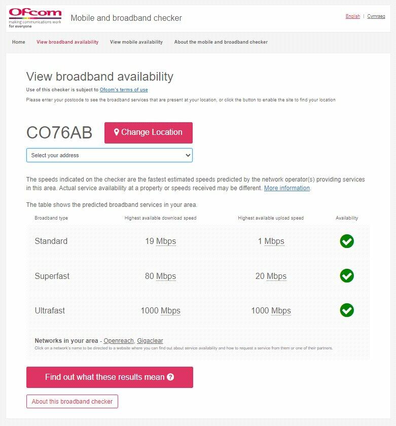 Broadband Check