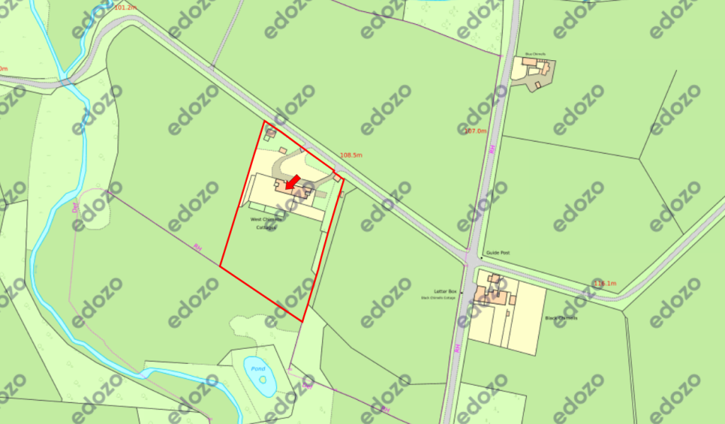 West Chirnells Site Plan