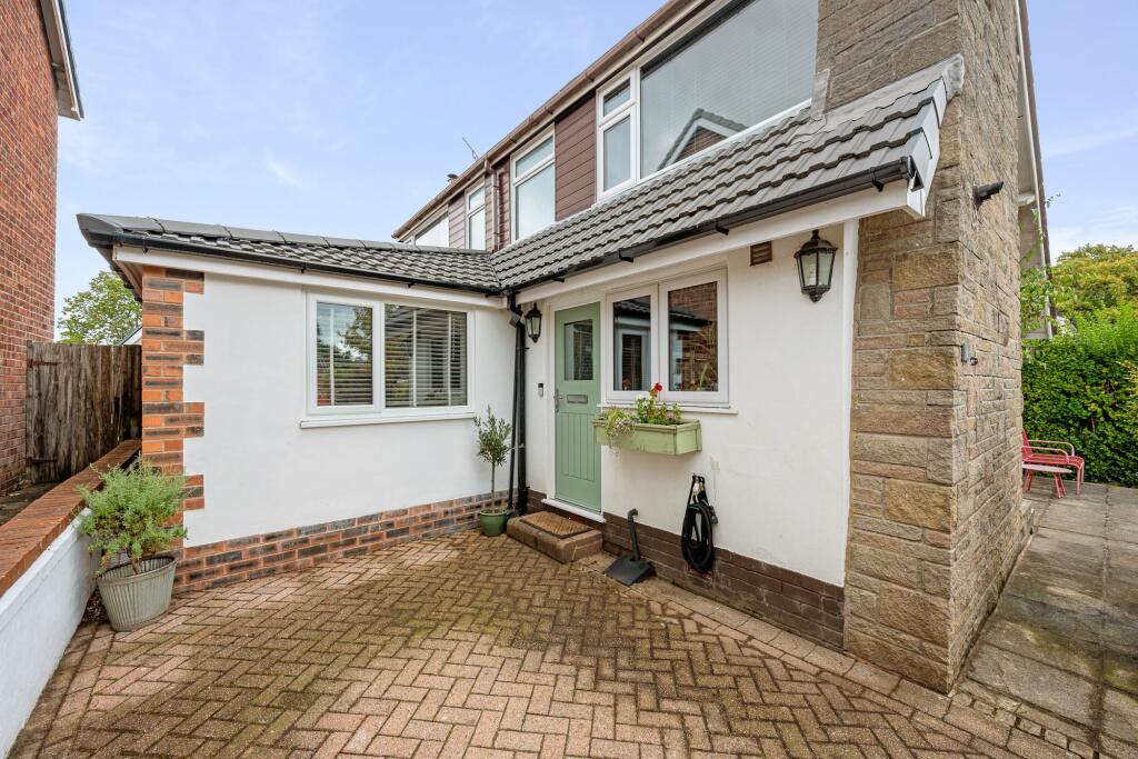 Entrance to Property