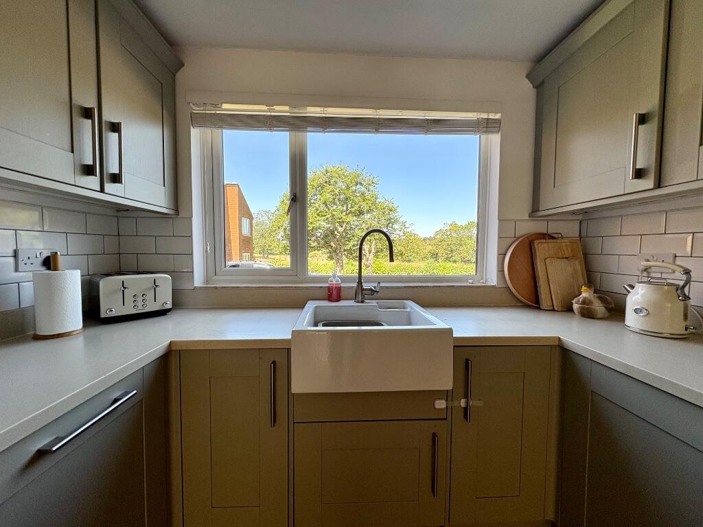 view from kitchen