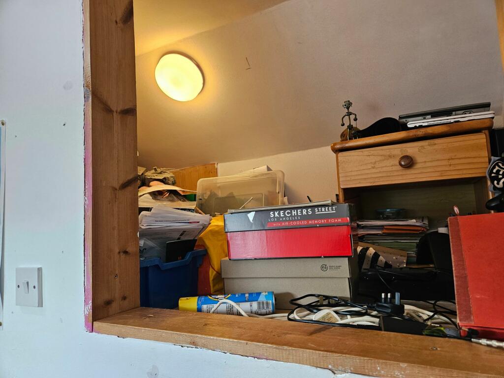 Bedroom Four large storage space