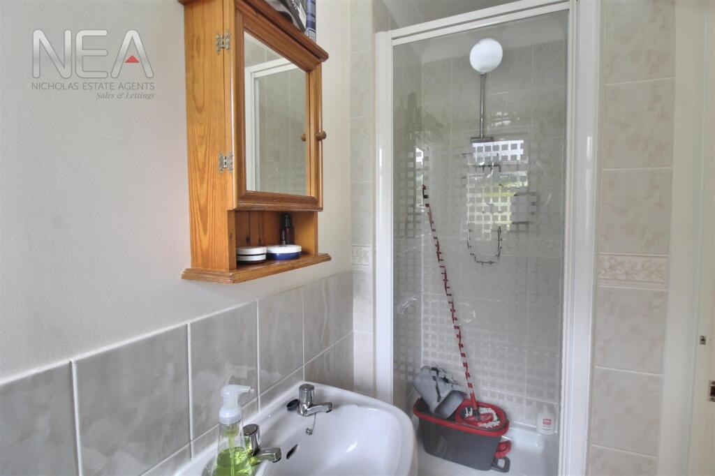 Downstairs shower room