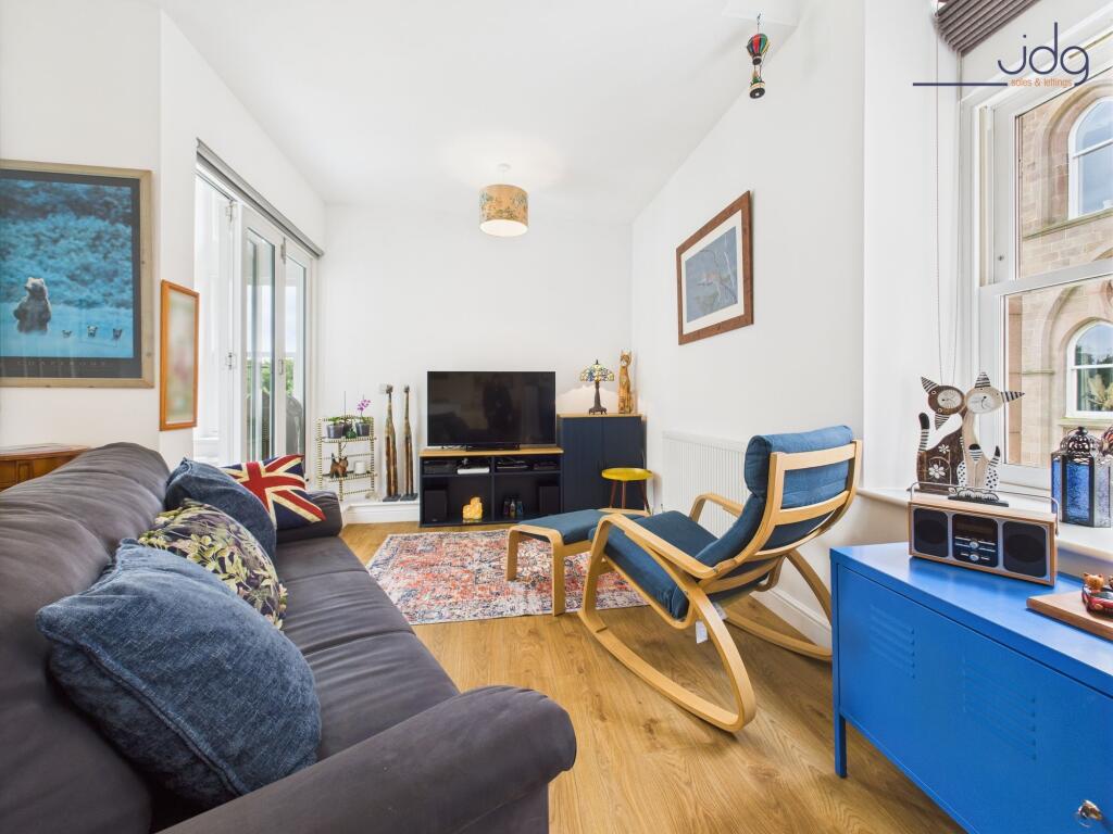 Open Plan Kitchen, Living, Dining with entrance to the balcony