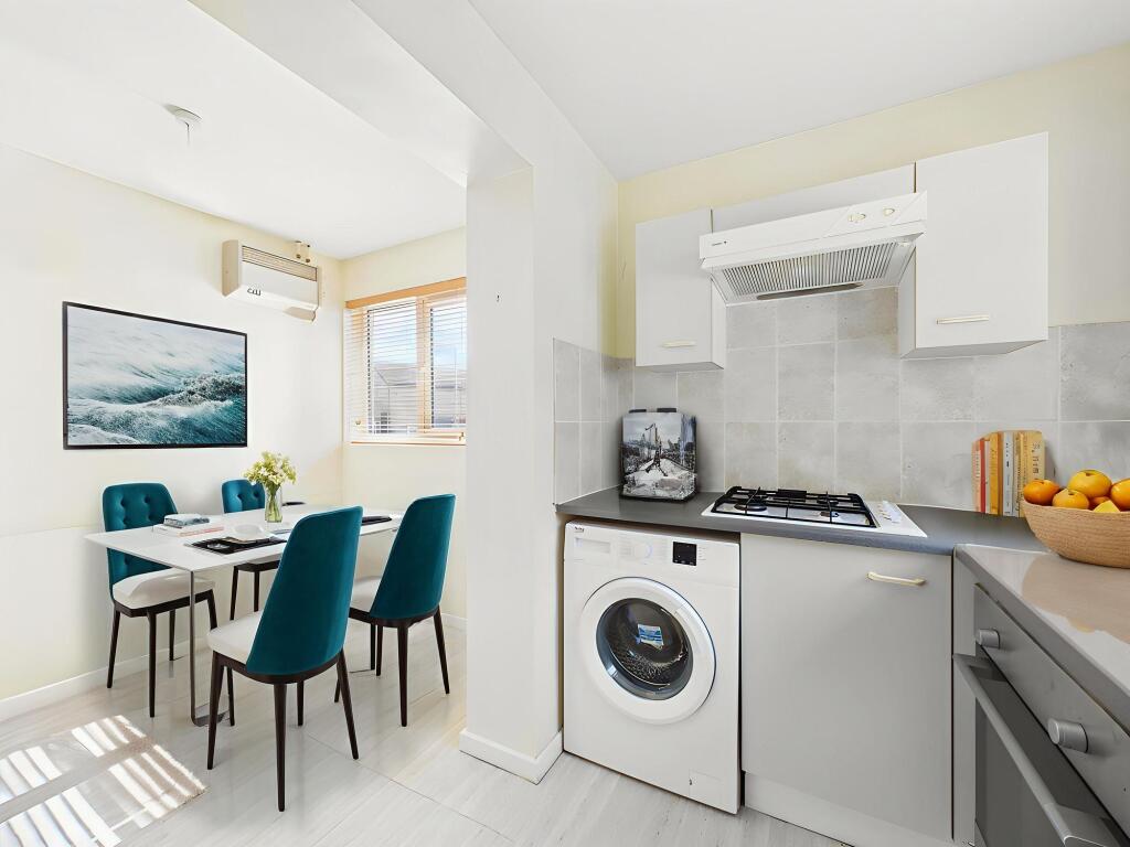 Kitchen and Dining Area (Virtually Furnished)