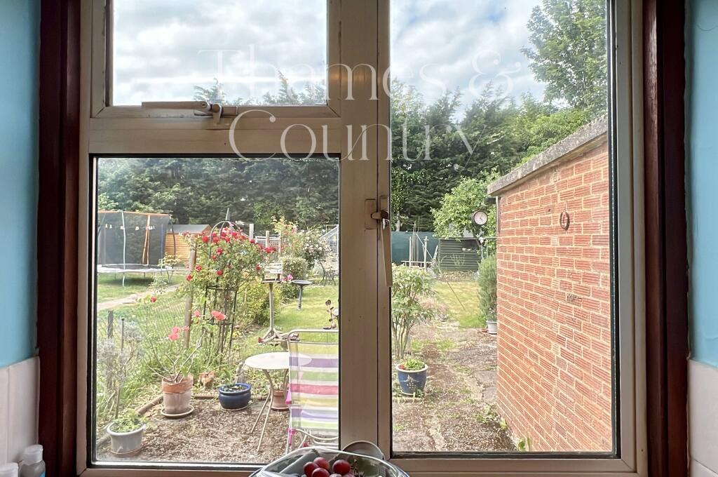 View from kitchen