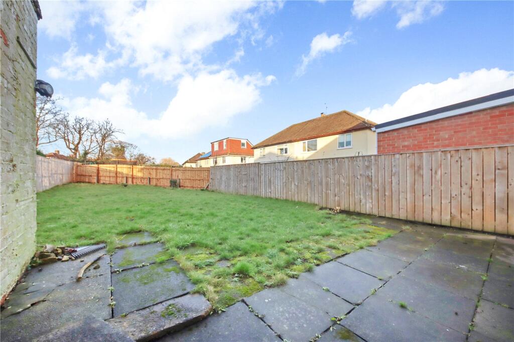 Large Rear Garden