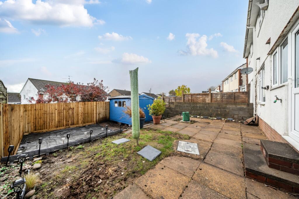 CWRT PENTWYN REAR GARDEN 2