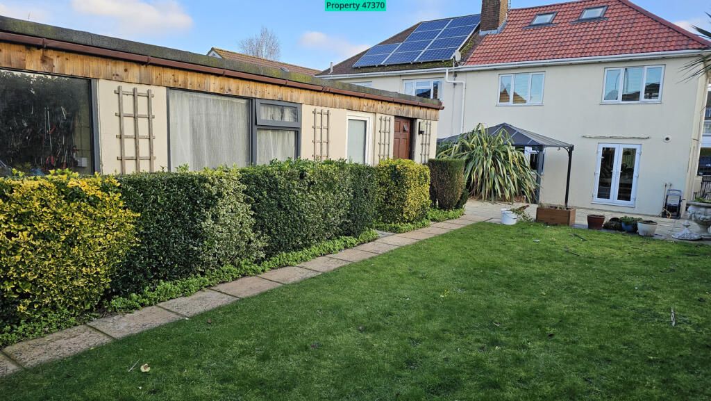 Rear garden