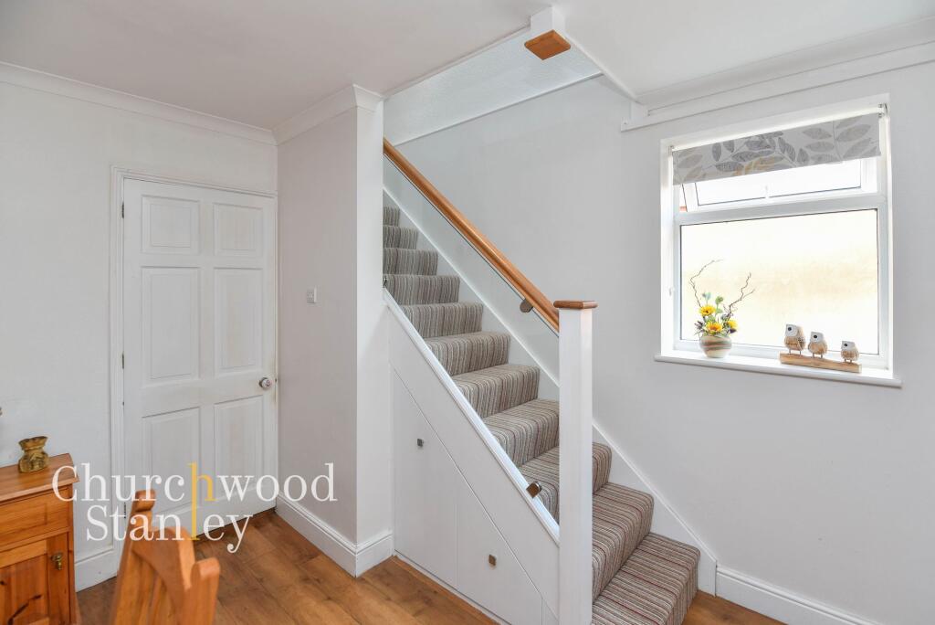 Stairs to first floor