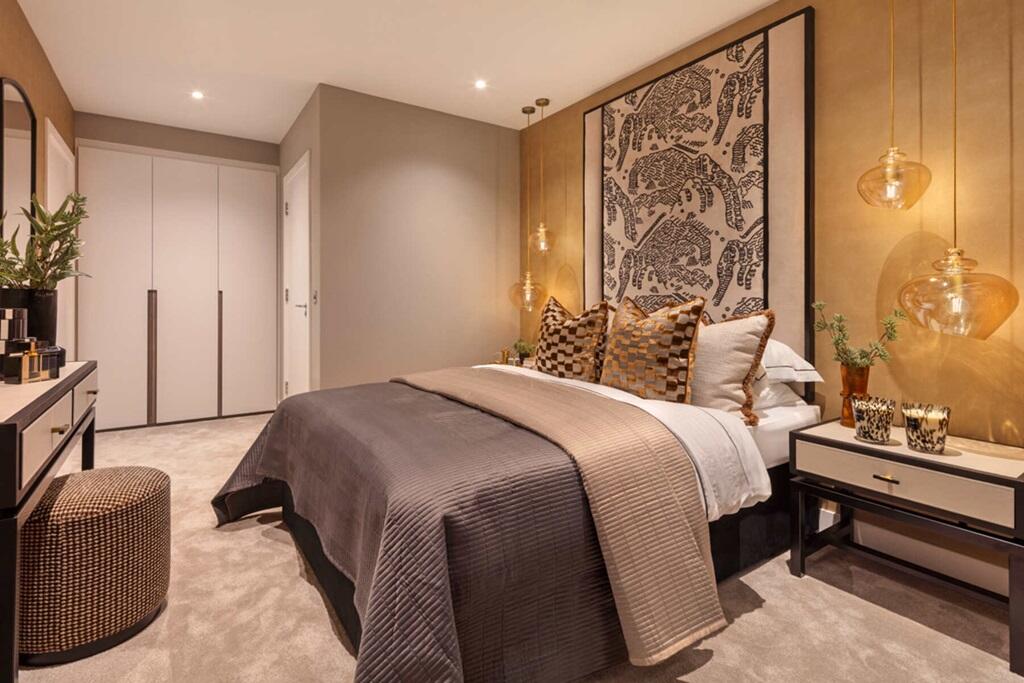 Bedroom 1 with Elegantly finished wardrobes