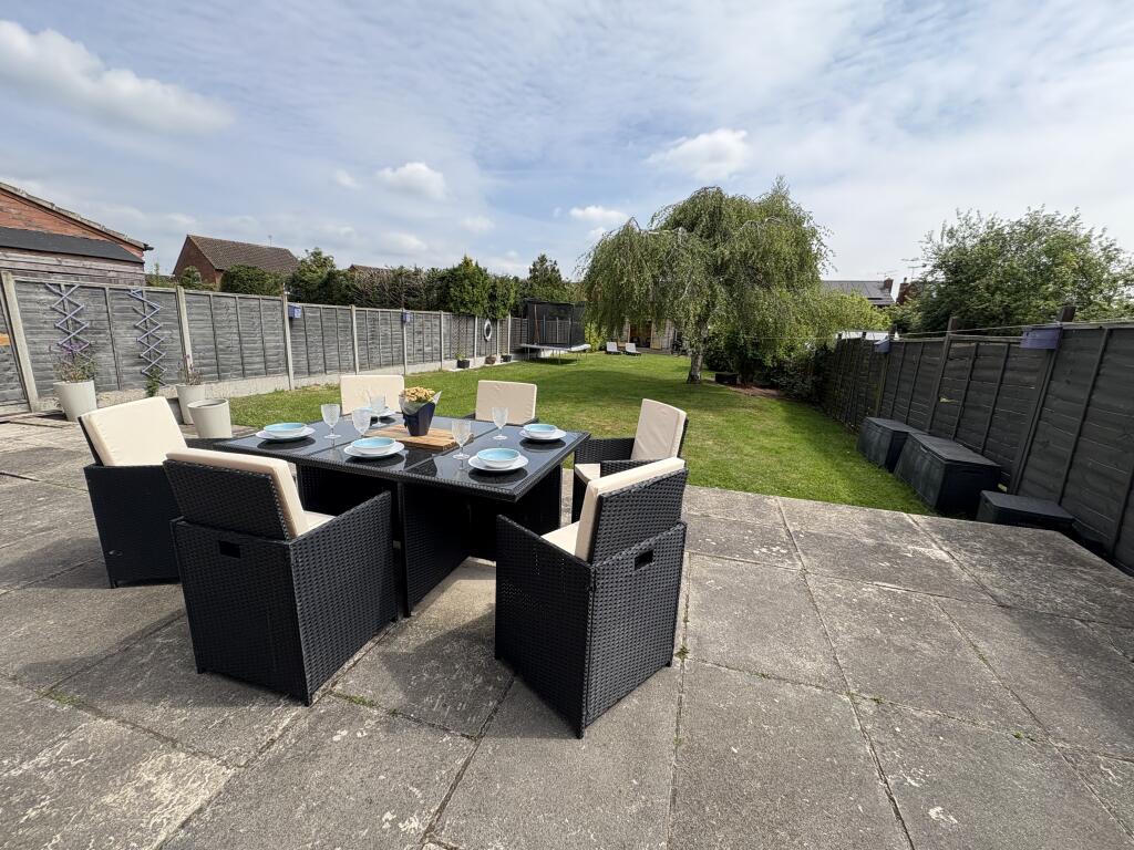 Patio and View of Garden