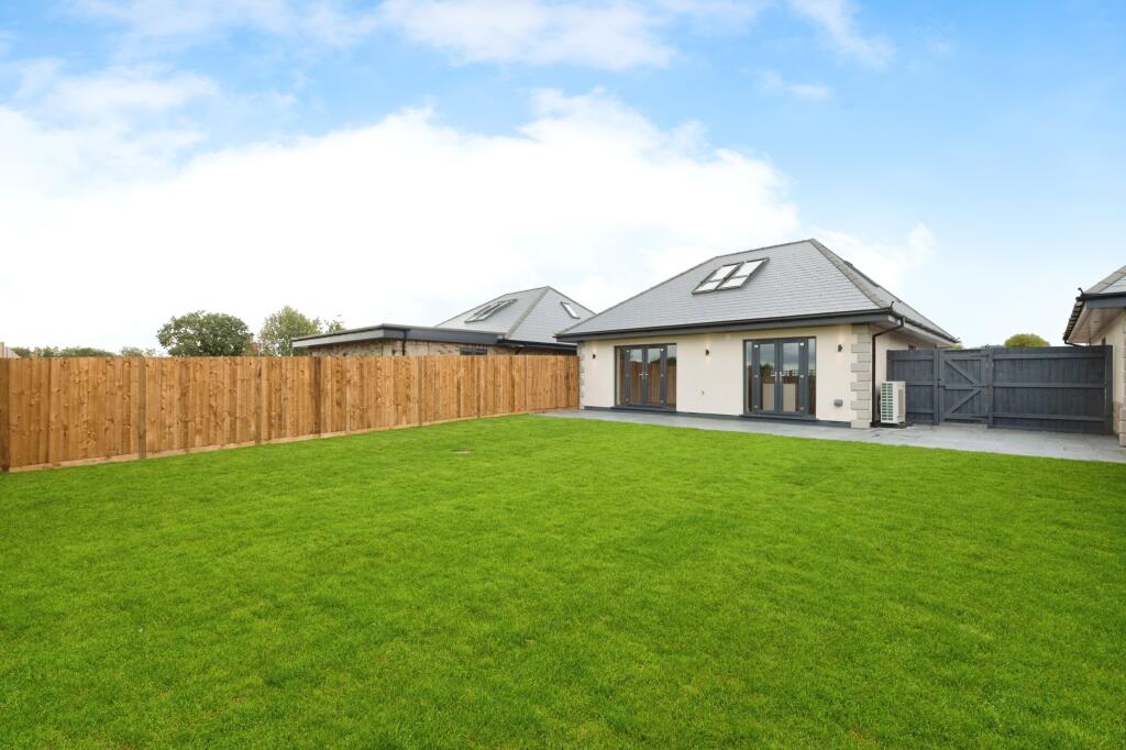 back of property