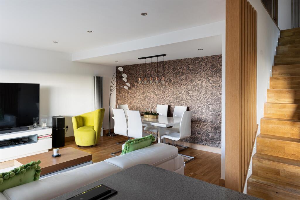 Lounge kitchen diner