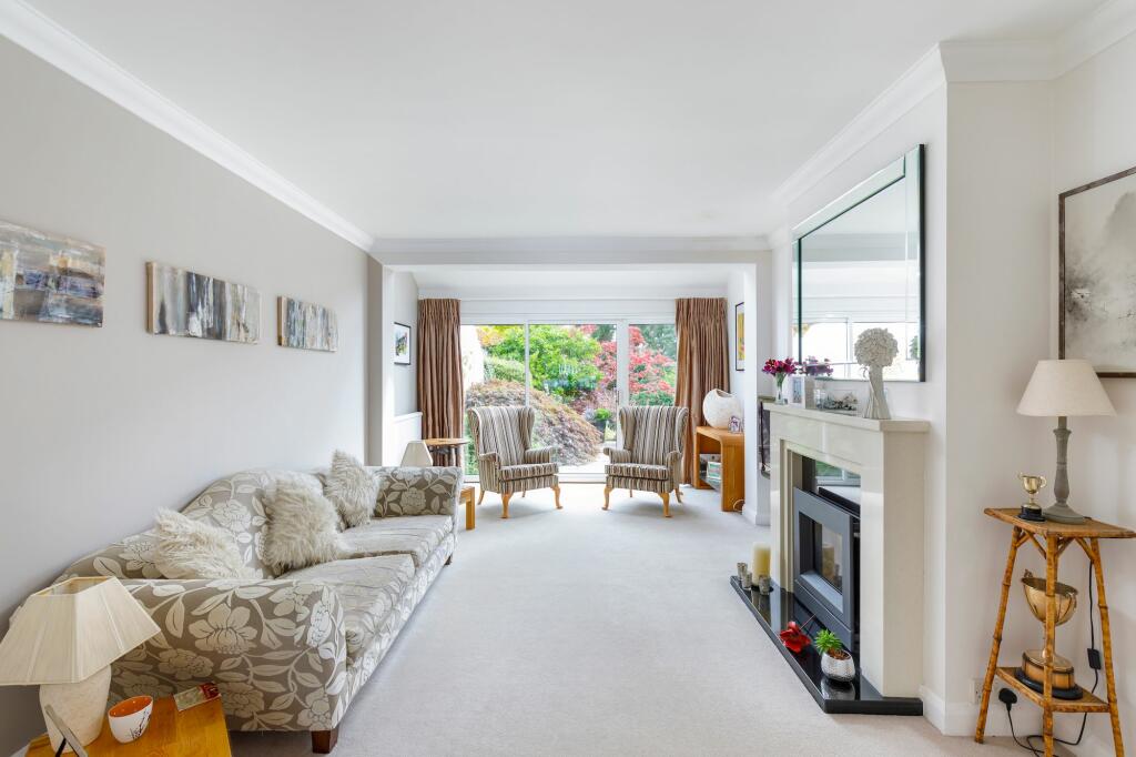 Reception with patio doors