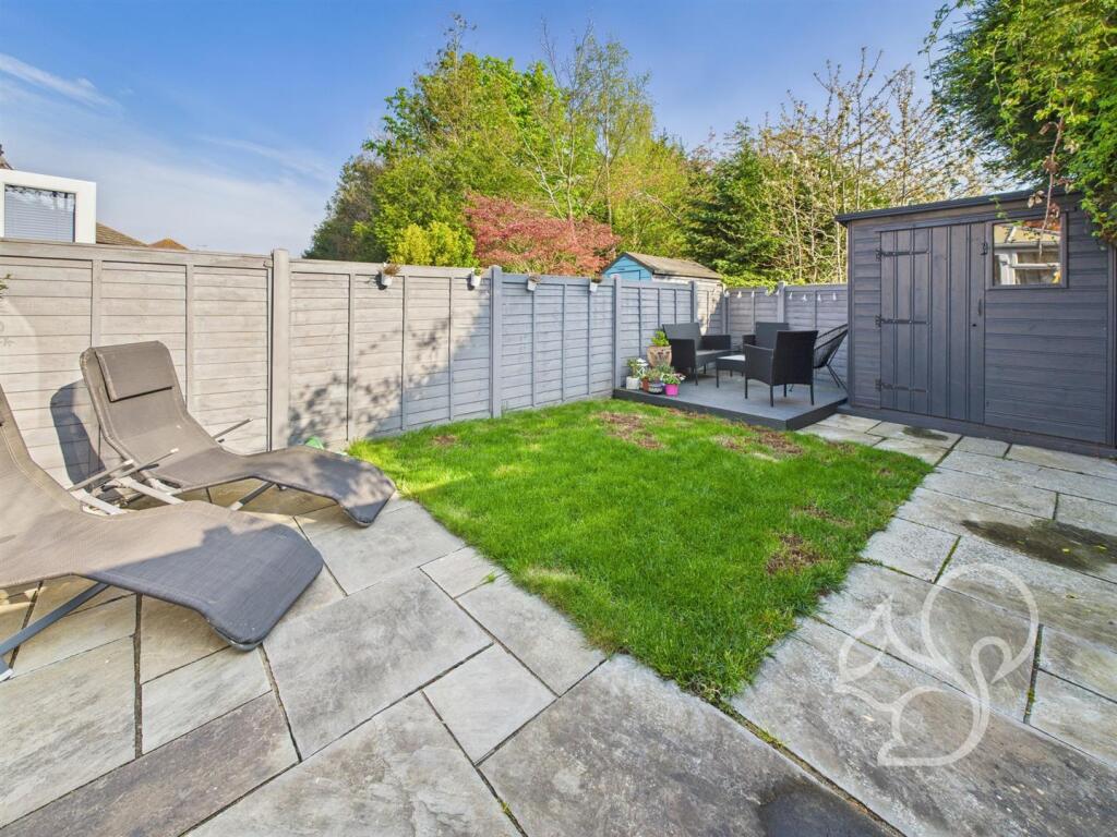 Rear garden